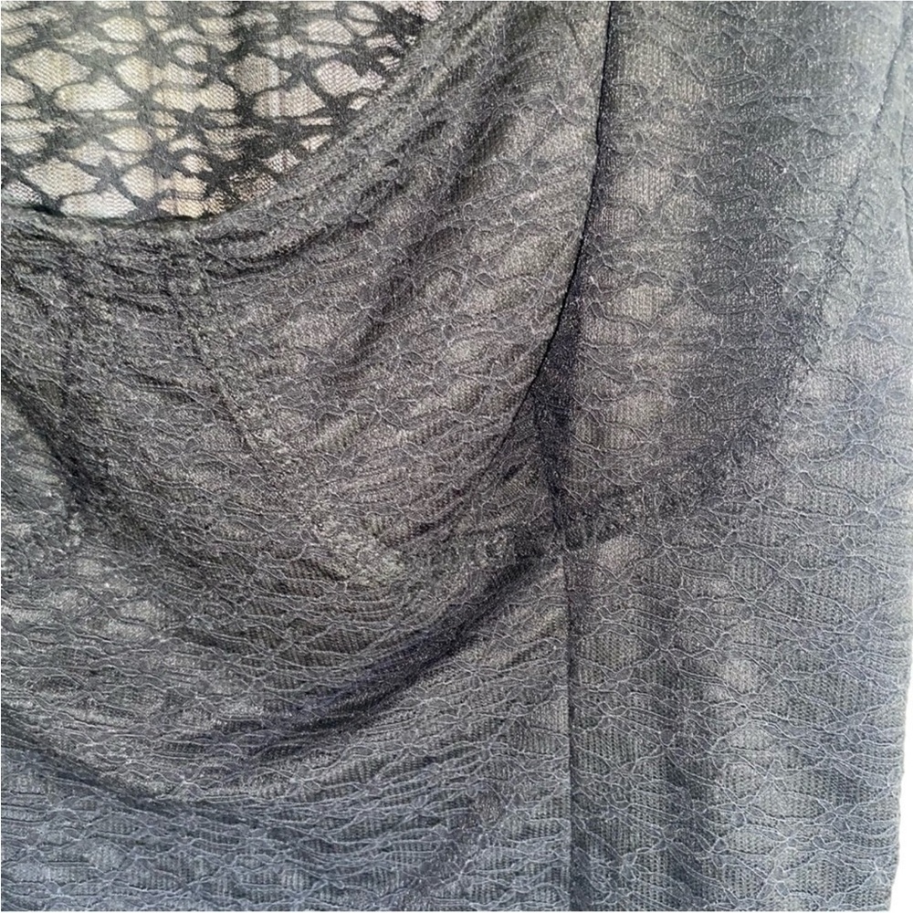 NWT Wild Fable Black Lace Bustier Top - Picture 3 of 7